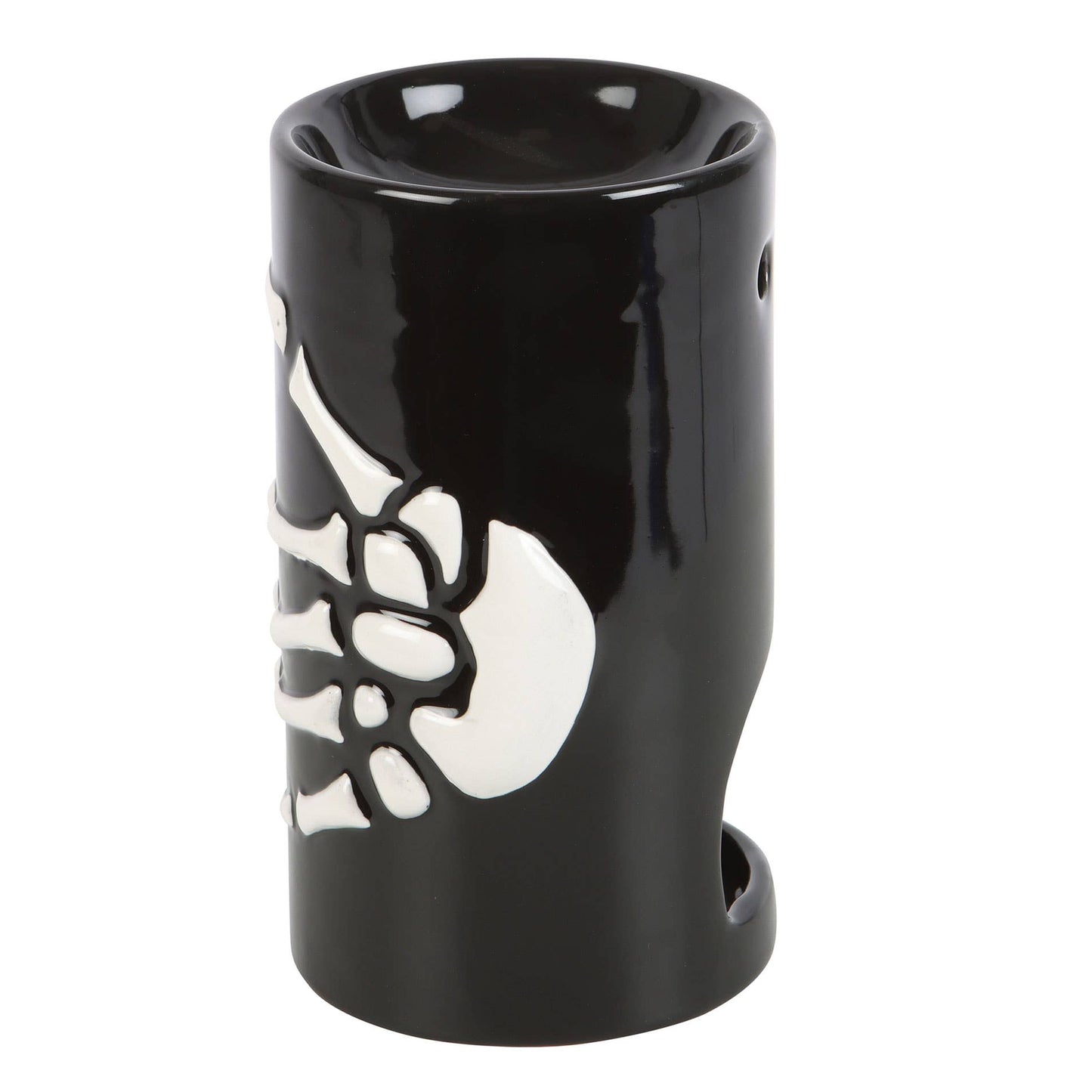 Gothic Halloween Skeleton Hand Oil Burner