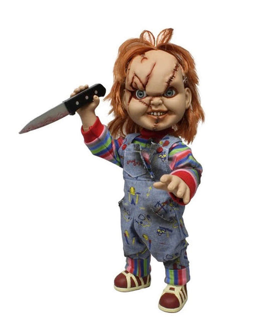 15” Mega Scale Talking Figure Chucky (Scarred Face)