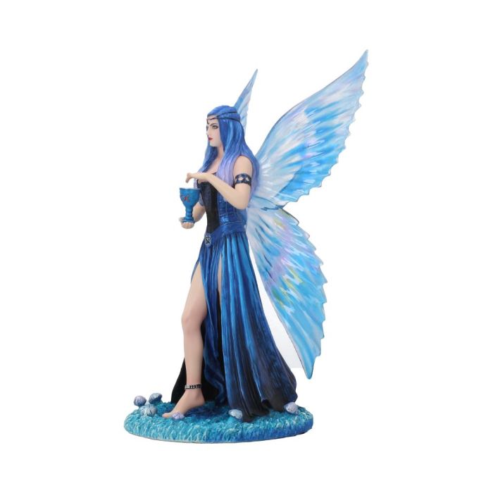 Anne Stokes Enchantment Blue Fairy with Goblet Figurine 26cm
