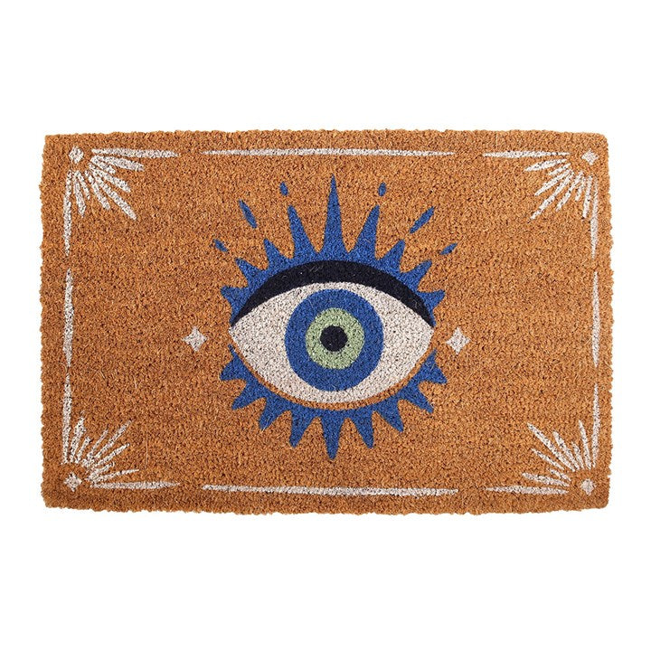 Natural All Seeing Eye Doormat 60x40cm