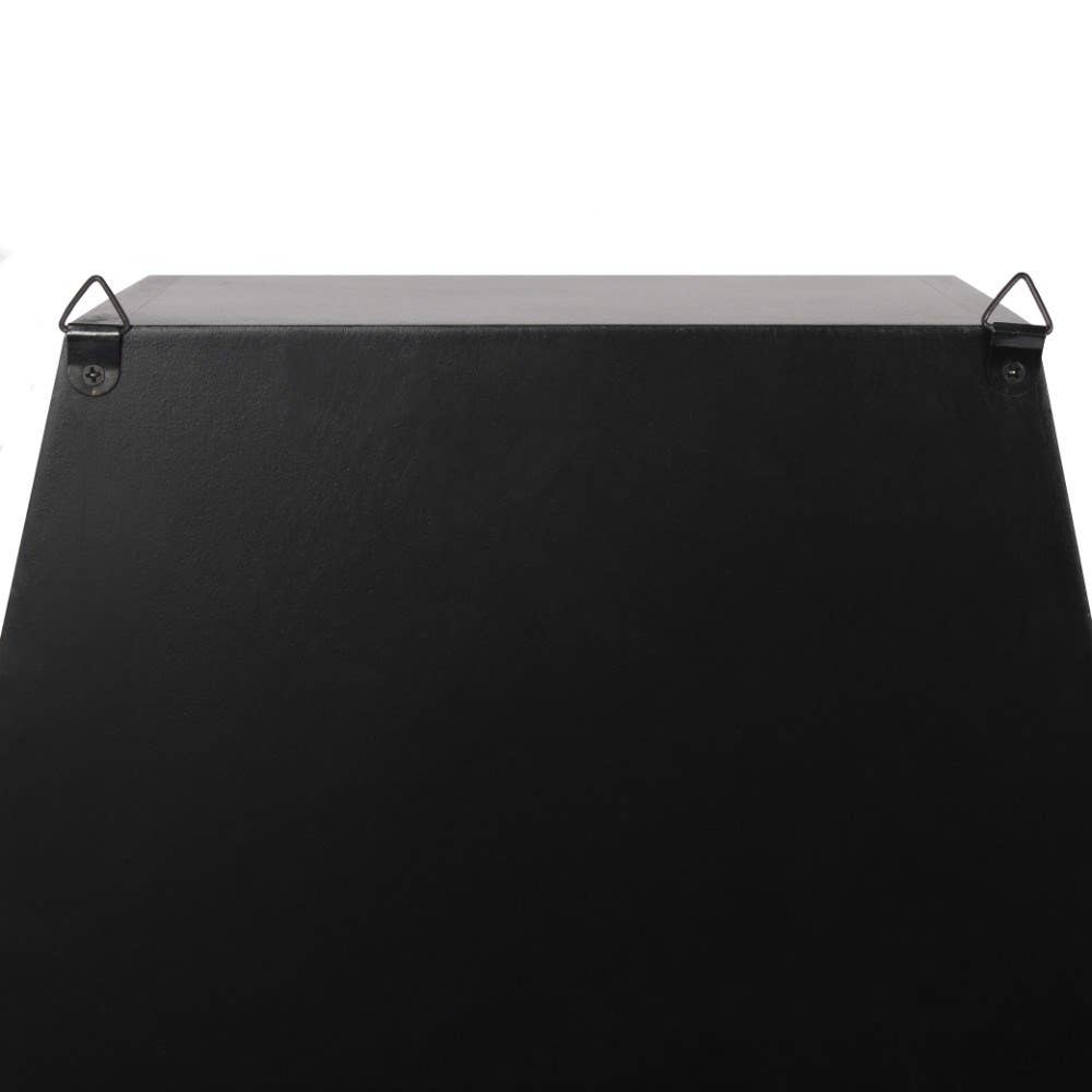 Gothic Halloween Coffin Shaped Wall Shelf