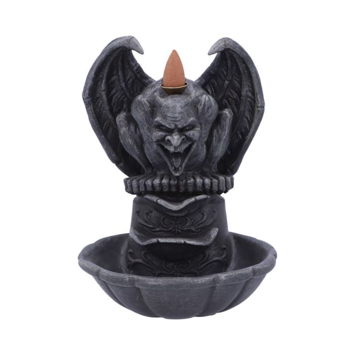 Brûleur d'encens à refoulement de fumée grotesque 17,8 cm