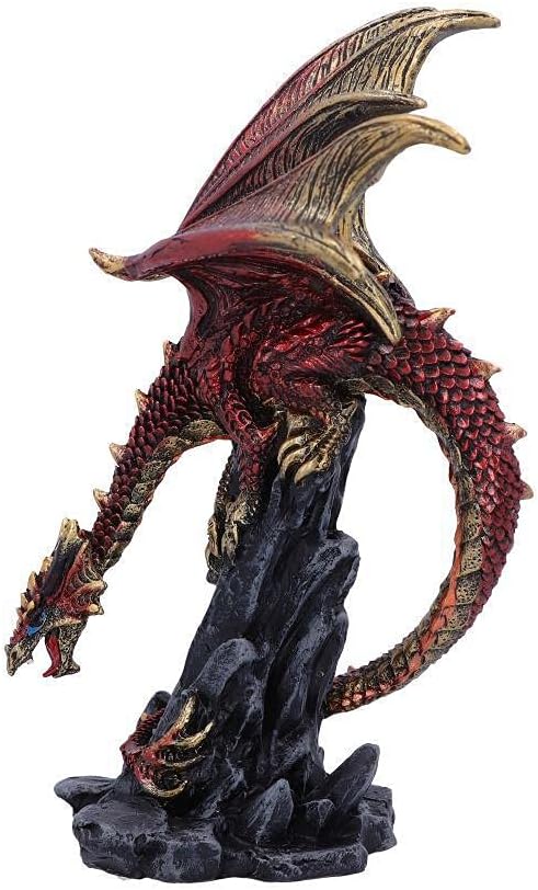 Hear me roar (red) Dragon Figurine