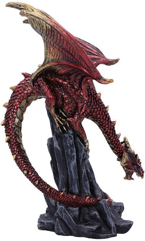Hear me roar (red) Dragon Figurine