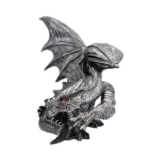 Obsidian Dragon Figurine 25cm