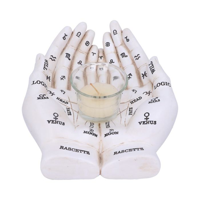Guide du chiromancien (blanc) 22,3 cm