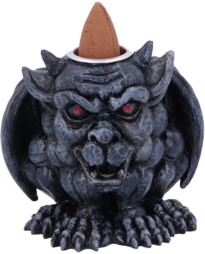 Scent Guardian Backflow Incense Burner 7.4cm, Grey