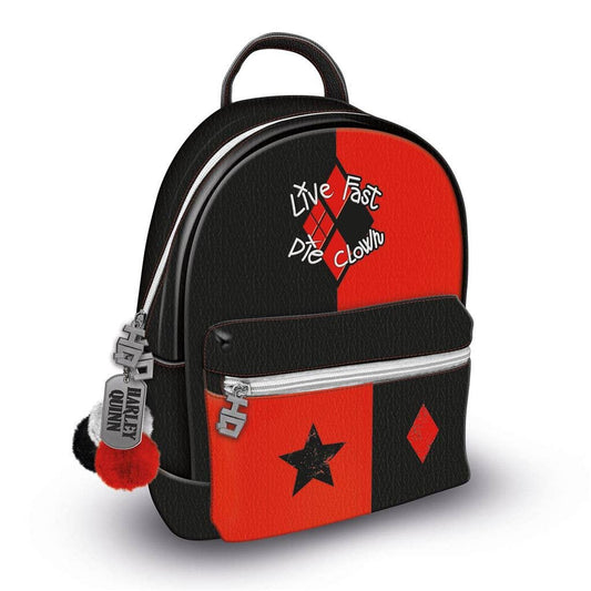 Suicide Squad  (Live Fast Die Clown) Fashion Backpack