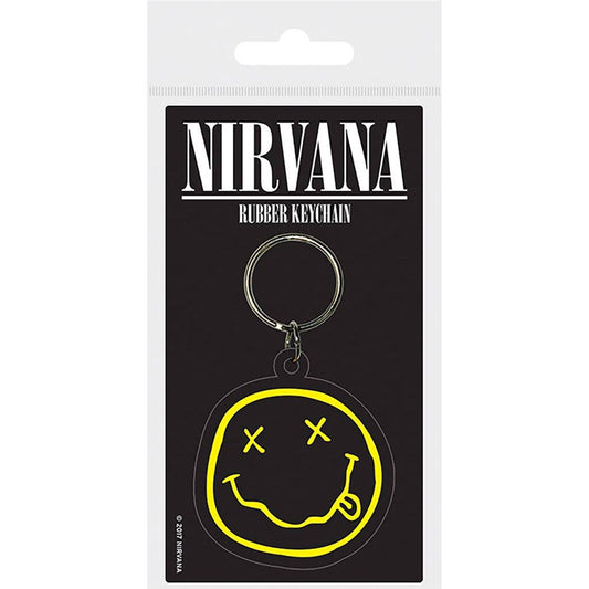 Nirvana (Smiley) Keychain