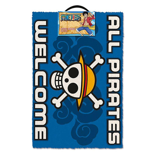 One Piece (All Pirates Welcome) Doormat