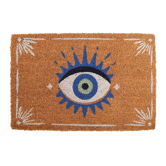 Natural All Seeing Eye Doormat 60x40cm