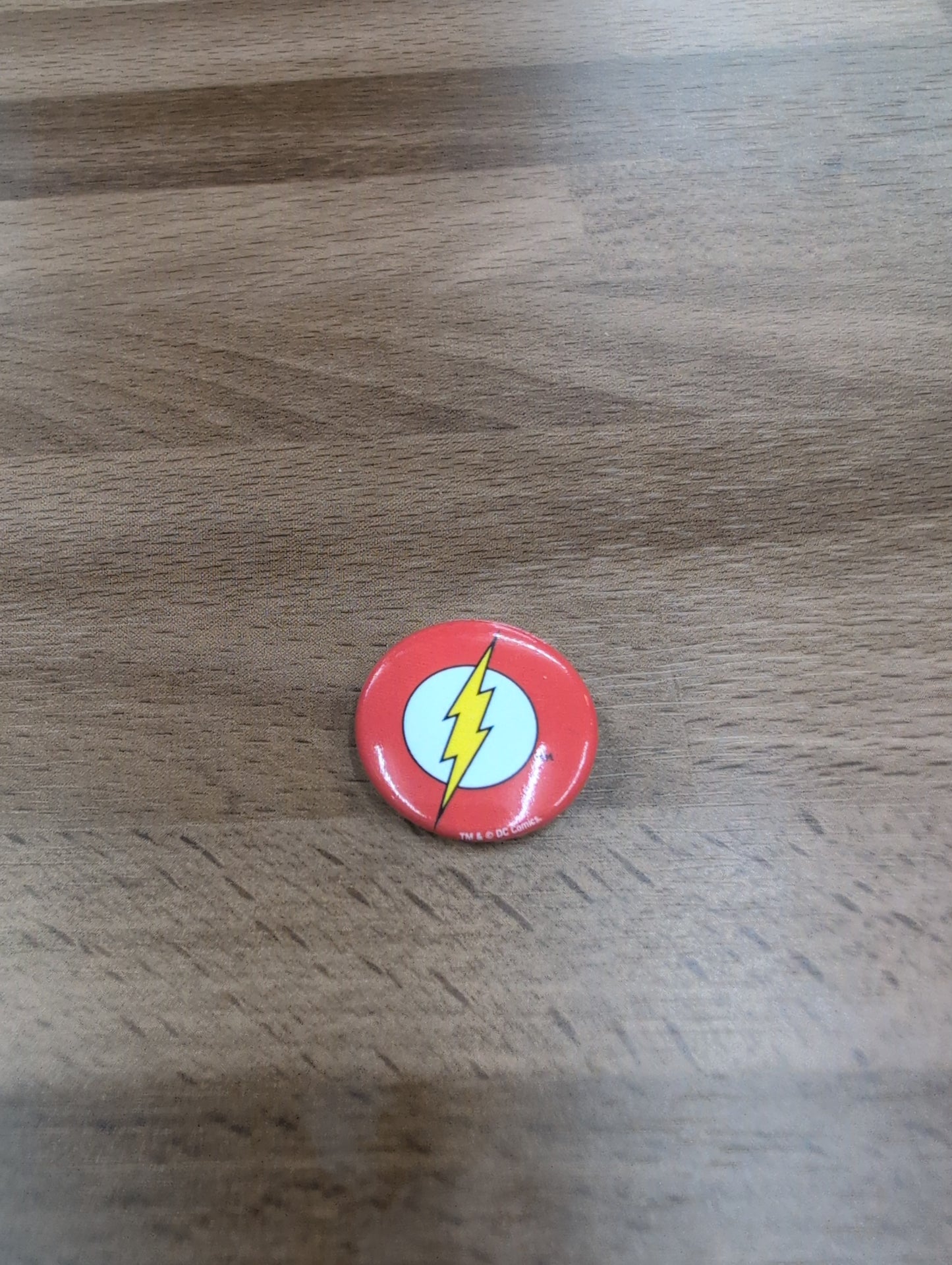 Dc Comics (The Flash Icon) 25mm Button Pin Badge