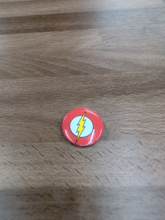 Dc Comics (The Flash Icon) 25mm Button Pin Badge