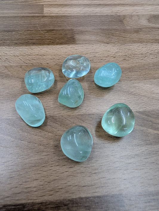 Green Fluorite Tumble