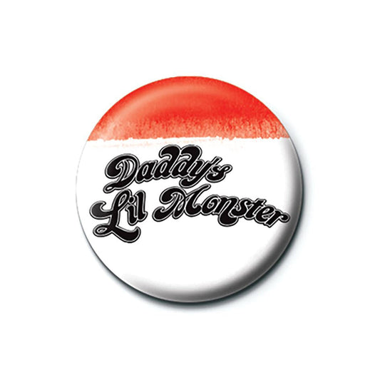 Suicide Squad (Daddy's Lil Monster) 25mm Button Pin Badge