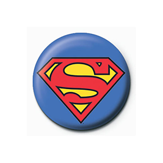 Superman (Logo) 25mm Button Pin Badge
