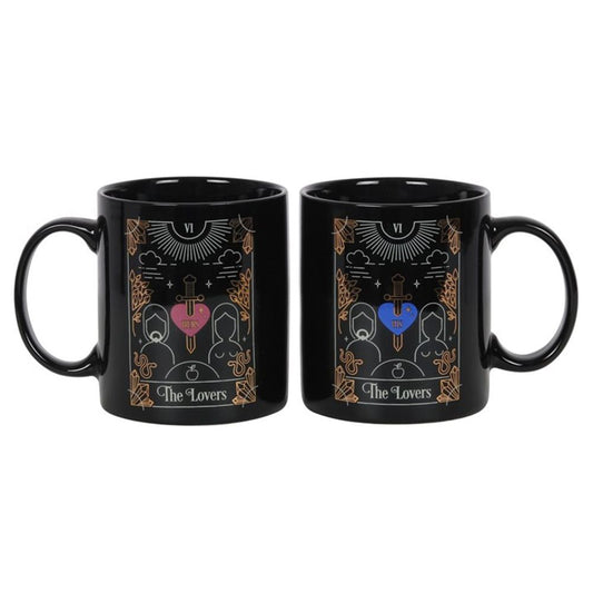 The Lovers Tarot Couples Mug Set