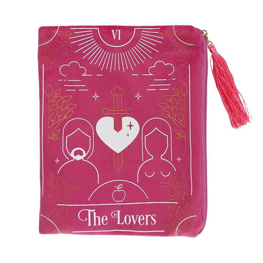 The Lovers Tarot Card Zippered Bag